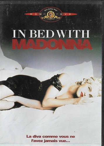 Bed with madonna dvd - madonna,