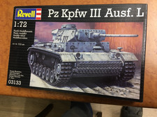 maquette 1/72, revell, char allemand panzer III   WW2