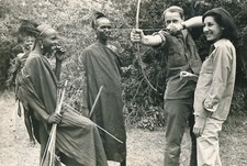 Snapshot J.B. Alexander Nanyuki Kenya Ethnic Arrow Shooting Man 