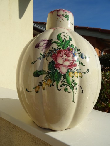 Très grand vase - , faïence