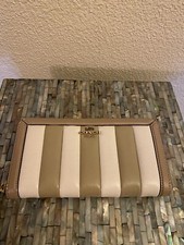 Coach Accordion Zip Wallet