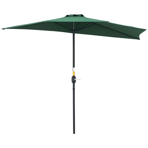 Outsunny demi parasol 7 - Ø, 2,7