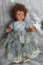 Poupée Ancienne Vintage A Restaurer Env 55 Cm