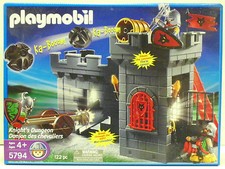 Knight´S Dungeon USA Playmobil 5794 De `06 À Chevalier Château-fort Dragon Ovp