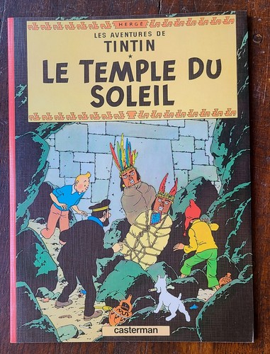 Tintin temple soleil - tintin, du