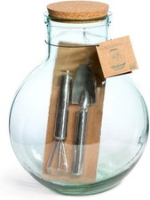 Glass Terrarium with Garden