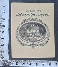 WUNDERKAMMER C EXLIBRIS 1318 "HERALDIC SWEDEN" - *INGEBORG UDDEN * - C