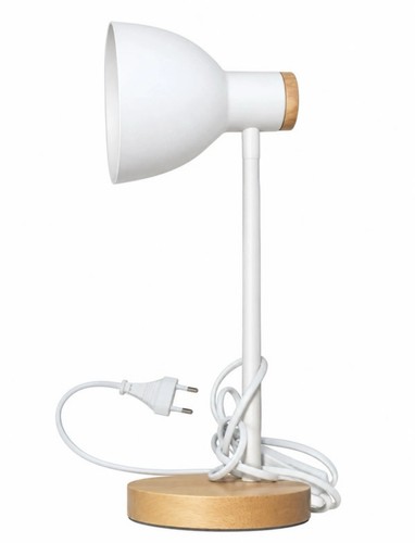 Lampe table blanche base - lampe,