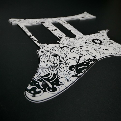 Pickguard ibanez série - série, •