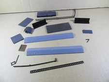 492V Lot Divers Pièces Détachées Plastique pour Réseau Train Electrique Ho