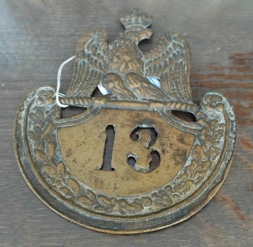 Plaque bronze second - bronze, empire