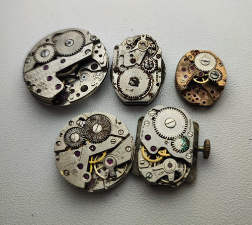 Watch lot movement for parts