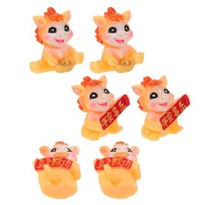  Lot de 6 mini figurines de chevaux - Figurines miniatures de chevaux -