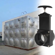 Vanne de vidange de débit