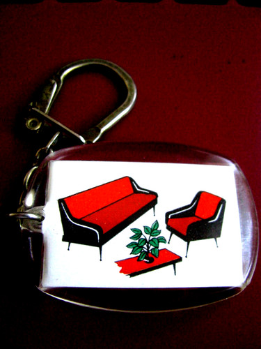 Ancien porte clé - , publicité