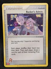 Carte Pokemon ROCKET'S ADMIN - HOLO Classic Collection CLC ANGLAIS - 025/034