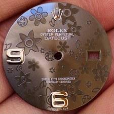 Rolex Floral Dial For Datejust