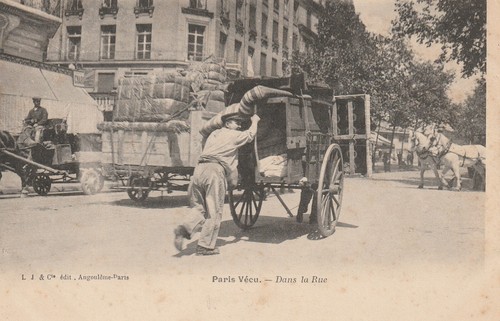 Paris vécu dans rue - la,