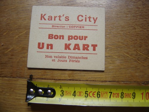 Jeton carton billet ticket - jeton,