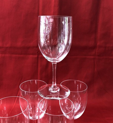 Verre vin en cristal - verre,
