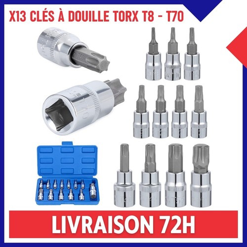 X13 clé jeu douilles - de,