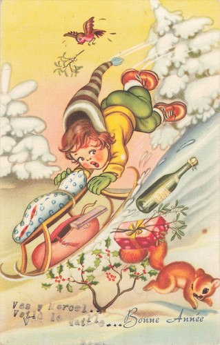 Illustree bonne annee - bonne,