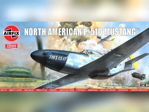 Airfix north american 51d - north,