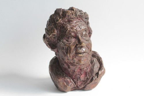 Bronze cire perdue - , buste