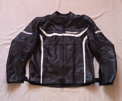 Blouson moto cuir dmp noir - blouson, et
