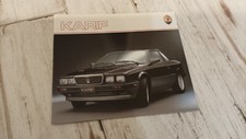Prospectus / Brochure MASERATI Karif 198?