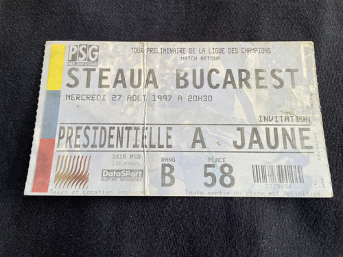 Ticket billet match psg - , /