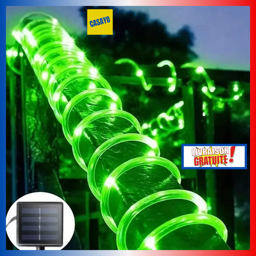 Guirlande solaire led - guirlande,