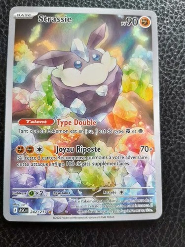 Carte pokemon strassie - carte, ar