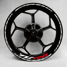 For YAMAHA YZF-R6 YZFR6 17 IN Wheel Hub Rim Decorative Decal Reflective Sticker