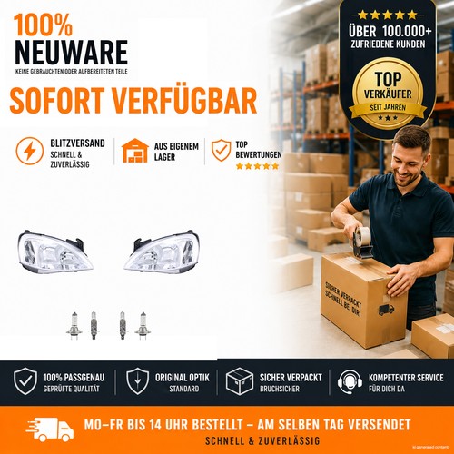 Phares kit convient pour - convient, opel