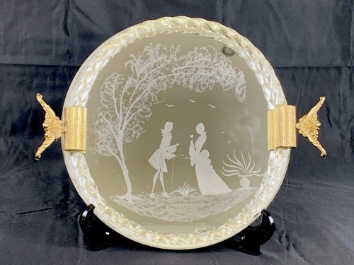 Petit plateau en verre - petit,