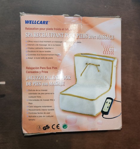 Masseur chauffe pieds wellcare - chauffe-pieds,