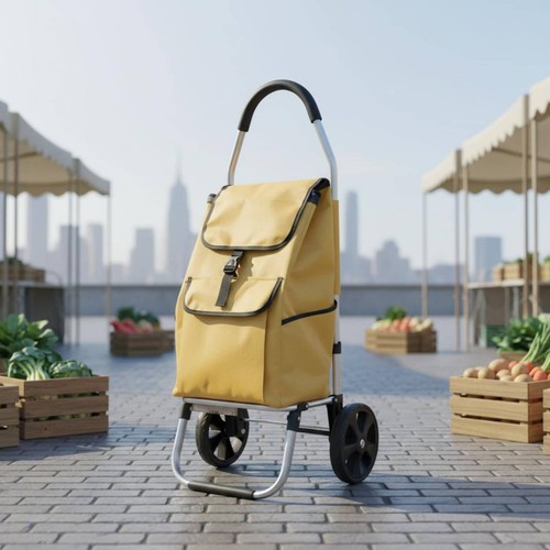 Chariot marché grandes - chariot,