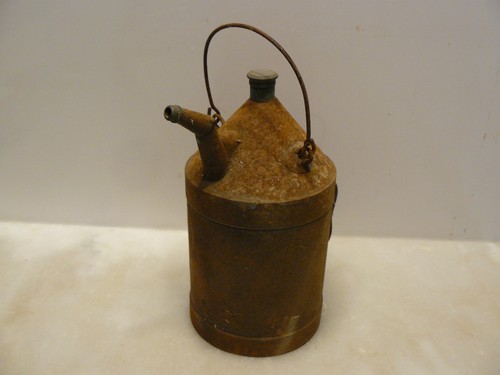 Ancienne burette huile bidon - ancienne,