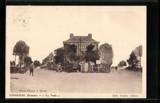 Old postcard Longueau, La Poule 1938 