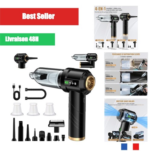 Aspirateur main 1 - à, sans
