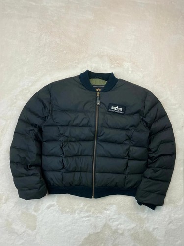 Blouson bomber matelassé noir