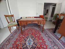 Bureau plat en bois naturel