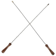  2pcs bâton en bois bronze