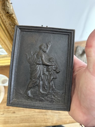 Plaque fonte saint - plaque, &