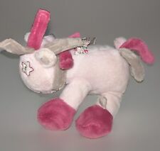 DOUDOU Vache Poney Cheval Rose