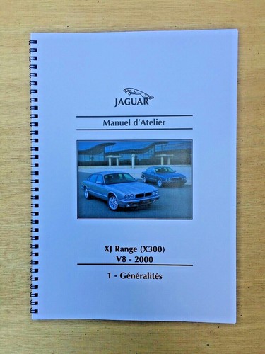 Manuel atelier jaguar - jaguar, v8