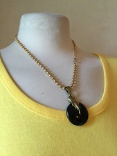 Collier plaqué or et