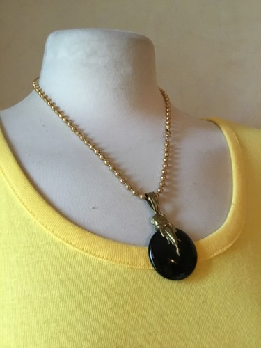 Collier plaqué et - collier,