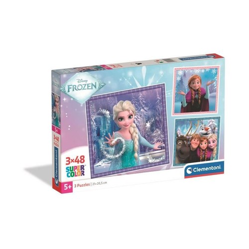 Clementoni 3x48 pieces la - -,